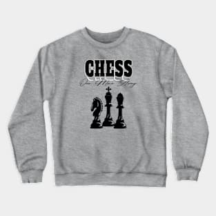 Chess Once Move Away Crewneck Sweatshirt